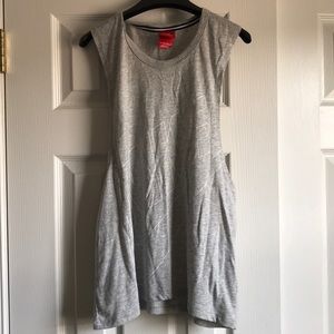 Nike Swoosh logo low cut armpit tank top XS